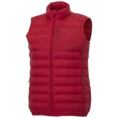   Pallas women's insulated bodywarmer, Woven of 100% Nylon, 380T with cire finish, Red, L