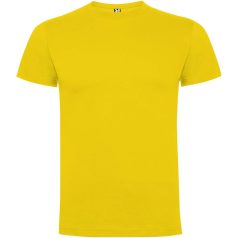   Tricou cu maneca scurta, la baza gatului, Casual, Copii, Roly, 2410E19014, Bumbac, Galben