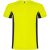 Tricou cu maneca scurta, la baza gatului, Sport, Copii, Roly, 2410E20843, Poliester, Galben fluor