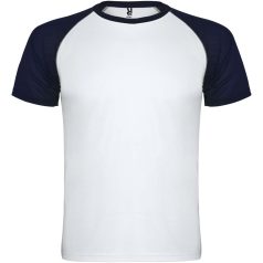   Tricou cu maneca scurta, la baza gatului, Sport, Copii, Roly, 2410E19125, Poliester, Alb