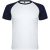 Tricou cu maneca scurta, la baza gatului, Sport, Copii, Roly, 2410E19125, Poliester, Alb