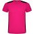 Tricou cu maneca scurta, la baza gatului, Sport, Copii, Roly, 2410E19012, Poliester, Fuchsia