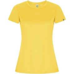   Tricou la baza gatului, Dama, maneca scurta, Roly, 2401E12261, Poliester, Galben, Marimi variate