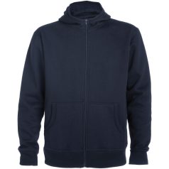   Hanorac cu gluga, Unisex, Roly, 2401E12288, Bumbac, Poliester, Albastru navy, Marimi variate