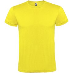   Tricou la baza gatului, Unisex, maneca scurta, Roly, 2401E12291, Bumbac, Galben, Marimi variate