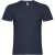 Tricou cu maneca scurta, la baza gatului, Casual, Barbati, Roly, 2410E20658, Bumbac, Albastru navy