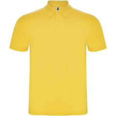   Tricou Polo, Unisex, maneca scurta, Roly, 2401E12301, Bumbac, Galben, Marimi variate