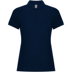   Tricou cu maneca scurta, Polo, Casual, Femei, Roly, 2410E20607, Bumbac, Albastru navy