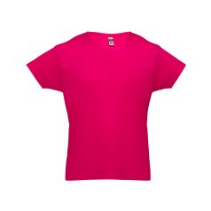   LUANDA. Men's t-shirt, Male, Jersey 100% cotton: 150 g/m². Colour 56: 90% cotton/10% viscose, Pink, XS