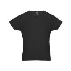   LUANDA. Men's t-shirt, Male, Jersey 100% cotton: 150 g/m². Colour 56: 90% cotton/10% viscose, Black, L