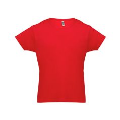   LUANDA. Men's t-shirt, Male, Jersey 100% cotton: 150 g/m². Colour 56: 90% cotton/10% viscose, Red, XS