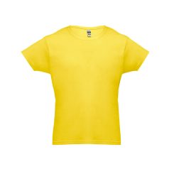   LUANDA. Men's t-shirt, Male, Jersey 100% cotton: 150 g/m². Colour 56: 90% cotton/10% viscose, Yellow, L