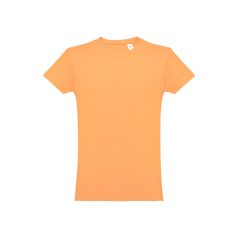   Tricou Barbati, 42FEB234708, THC Luanda, Bumbac, Masculin, Portocaliu Coral, XL