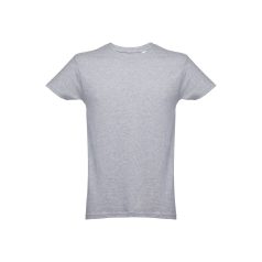   LUANDA. Men's t-shirt, Male, Jersey 100% cotton: 150 g/m². Colour 56: 90% cotton/10% viscose, Heather light grey, S