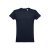 Tricou la baza gatului, Barbati, maneca scurta, TH Clothes, 2401E12339, Bumbac, Albastru eclipse, L