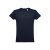 Tricou la baza gatului, Barbati, maneca scurta, TH Clothes, 2401E12355, Bumbac, Albastru eclipse, 3XL