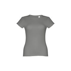 Tricou dama, 22FEB2229, L, feminin, Bumbac, Gri