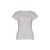 Tricou la baza gatului, Dama, maneca scurta, TH Clothes, 2401E12357, Bumbac, Gri deschis, L