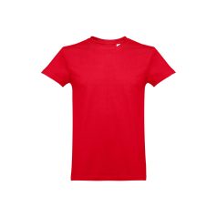   ANKARA. Men's t-shirt, Male, Jersey 100% cotton: 190 g/m². Colour 56: 90% cotton/10% viscose, Red, XS