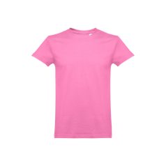   ANKARA. Men's t-shirt, Male, Jersey 100% cotton: 190 g/m². Colour 56: 90% cotton/10% viscose, Light pink, M