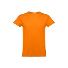   ANKARA. Men's t-shirt, Male, Jersey 100% cotton: 190 g/m². Colour 56: 90% cotton/10% viscose, Orange, XS