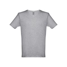 Tricou barbati, 22FEB2065, XXL, masculin, Bumbac, Gri