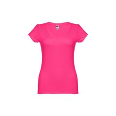   ATHENS WOMEN. Women's t-shirt, Female, Jersey 100% cotton: 150 g/m². Colours 52, 53 and 54: 60% cotton/40% polyester, Pink, S