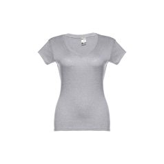 Tricou dama, 22FEB2166, S, feminin, Bumbac, Gri