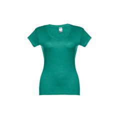   ATHENS WOMEN. Women's t-shirt, Female, Jersey 100% cotton: 150 g/m². Colours 52, 53 and 54: 60% cotton/40% polyester, Heather green, M