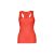 TIRANA. Women's tank top, Female, Jersey 100% cotton: 160 g/m², Coral orange, L