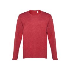   BUCHAREST. Men's long sleeve t-shirt, Male, Jersey 100% cotton: 150 g/m². Colours 52, 53 and 54: 60% cotton/40% polyester, Heather red, XL