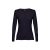 BUCHAREST WOMEN. Women's long sleeve t-shirt, Female, Jersey 100% cotton: 150 g/m². Colours 52, 53 and 54: 60% cotton/40% polyester, Navy blue, S