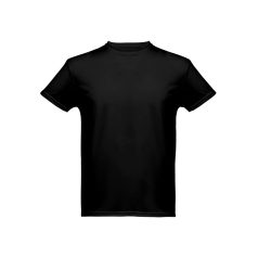   NICOSIA. Men's sports t-shirt, Male, Jersey 100% polyester: 125 g/m², Black, S