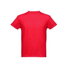   NICOSIA. Men's sports t-shirt, Male, Jersey 100% polyester: 125 g/m², Red, M