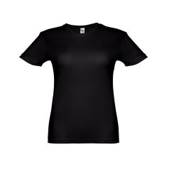   NICOSIA WOMEN. Women's sports t-shirt, Female, Jersey 100% polyester: 125 g/m², Black, S