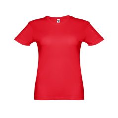   NICOSIA WOMEN. Women's sports t-shirt, Female, Jersey 100% polyester: 125 g/m², Red, M