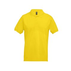   ADAM. Men's polo shirt, Male, Piquet mesh 100% cotton: 195 g/m². Colour 56: 85% cotton/15% viscose, Yellow, L