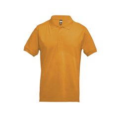   ADAM. Men's polo shirt, Male, Piquet mesh 100% cotton: 195 g/m². Colour 56: 85% cotton/15% viscose, Dark yellow, M