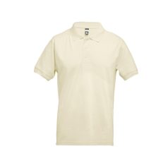   ADAM. Men's polo shirt, Male, Piquet mesh 100% cotton: 195 g/m². Colour 56: 85% cotton/15% viscose, Pastel yellow, S