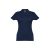 Tricou polo dama, 22FEB2189, L, feminin, Bumbac, Albastru