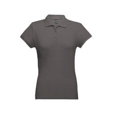   EVE. Women's polo shirt, Female, Piquet mesh 100% cotton: 195 g/m². Colour 56: 85% cotton/15% viscose, Grey, XXL