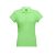 EVE. Women's polo shirt, Female, Piquet mesh 100% cotton: 195 g/m². Colour 56: 85% cotton/15% viscose, Light green, L