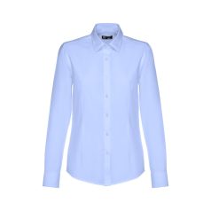   TOKYO WOMEN. Women's oxford shirt, Female, 70% cotton and 30% polyester: 130 g/m², Light blue, L