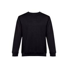   DELTA. Unisex sweatshirt, Unisex, 50% cotton and 50% polyester: 300 g/m², Black, L