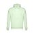 PHOENIX. Unisex hooded sweatshirt, Unisex, 50% cotton and 50% polyester: 320 g/m², Pastel green, M