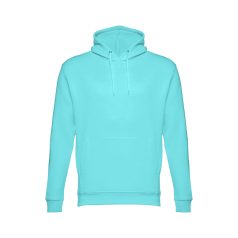   PHOENIX. Unisex hooded sweatshirt, Unisex, 50% cotton and 50% polyester: 320 g/m², Turquoise green, L