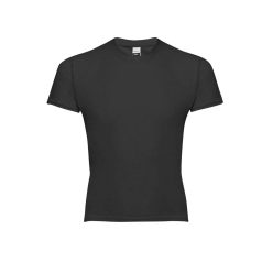   QUITO. Children's t-shirt, Kids, Jersey 100% cotton: 150 g/m², Black, 10