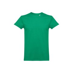   Tricou cu maneca scurta, la baza gatului, Casual, Unisex, Makito, 2410E21226, Bumbac, Verde, 10