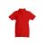 ADAM KIDS. Children's polo shirt, Kids, Piquet mesh 100% cotton: 195 g/m², Red, 4