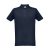 Tricou Polo, Barbati, maneca scurta, TH Clothes, 2401E12500, Bumbac, Poliester, Albastru, S